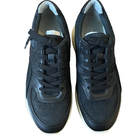 Everlane The Trainer Black Suede Women’s Size 7 - Picture 1 of 6